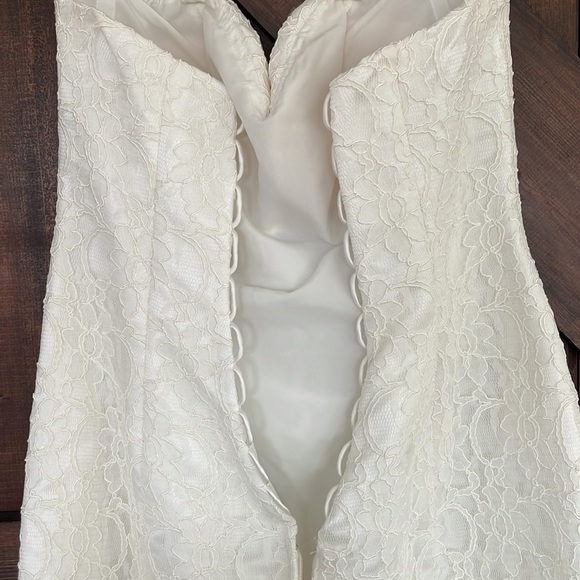 MORI LEE BY MADELINE GARDNER LACE WEDDING DRESS - Picture 5 of 11